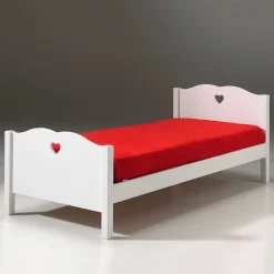 Kinder Wohnen Jugendzimmer Kinderzimmer Bett Grandory in Weiß