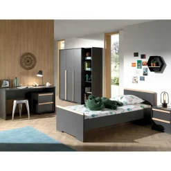 Wohnen Jugendzimmer komplett Möbelset - Navlius (sechsteilig)