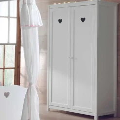 Wohnen Kindermöbel|Jugendzimmer Komplett*Jugendzimmer Möbel Set Grandory mit Himmelbett (dreiteilig)