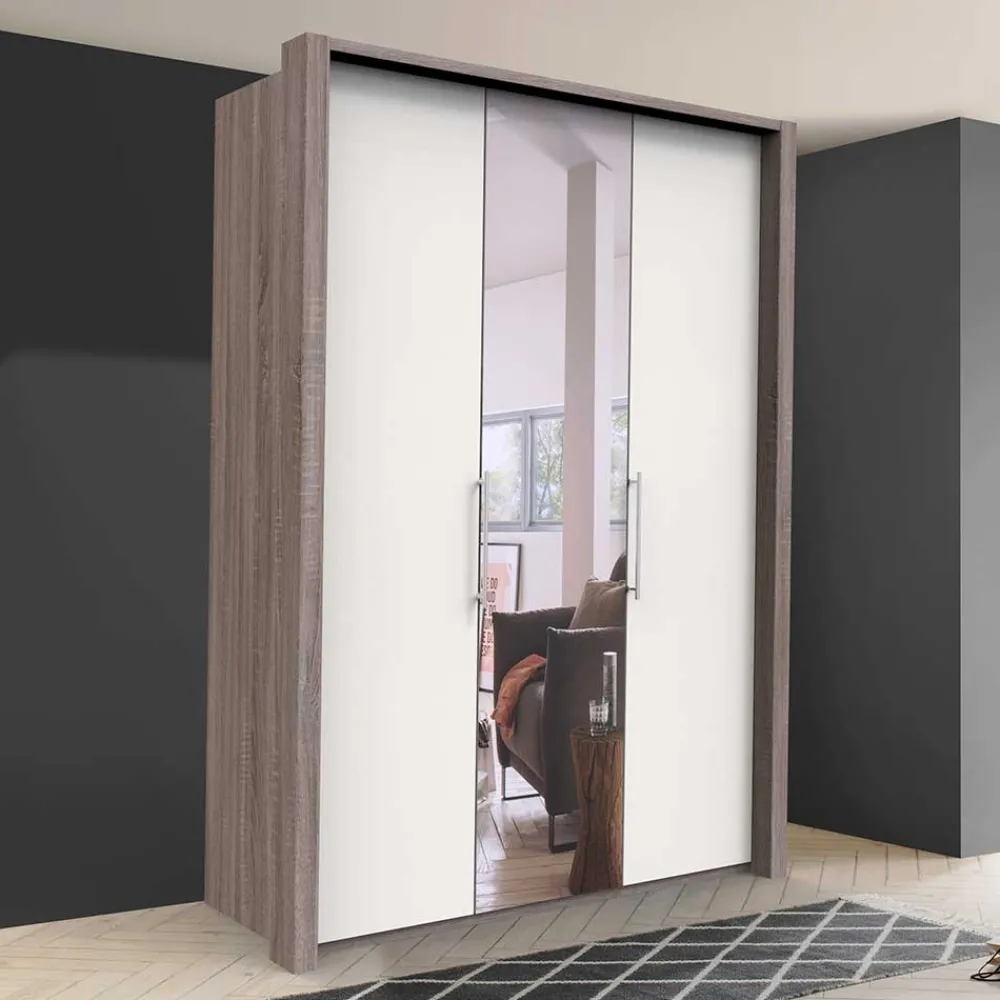 Wohnen Jugendzimmerschränke*Jugendzimmer Schlafzimmerschrank mit Spiegel - Tivierto