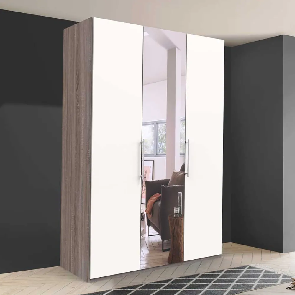 Wohnen Jugendzimmerschränke*Jugendzimmer Schlafzimmerschrank mit Spiegel - Tivierto