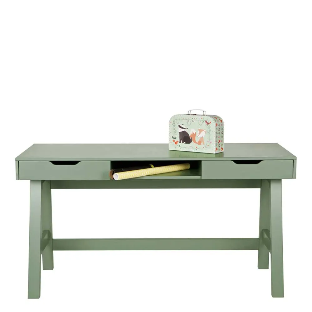 Kinder Wohnen Jugendzimmer Schreibtisch Madrid in Grün