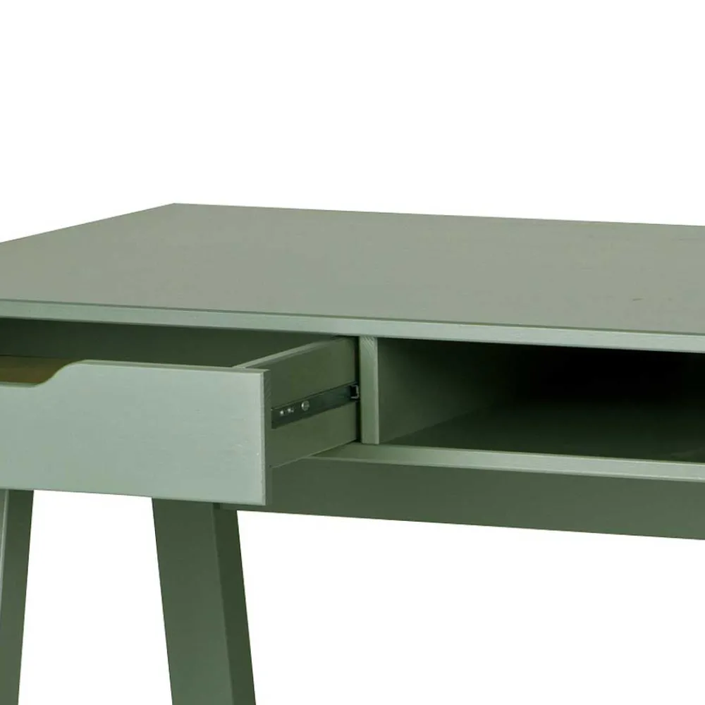 Kinder Wohnen Jugendzimmer Schreibtisch Madrid in Grün