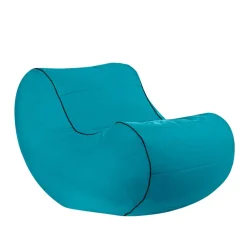 Kinder Wohnen Jugendzimmer Sitzsack Maria in Petrol