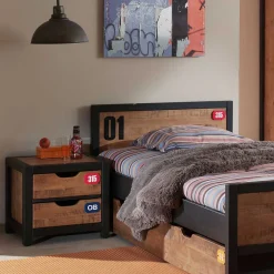 Wohnen Kinderzimmer Komplett*Jugendzimmermöbel Komplettset - Krefos (dreiteilig)