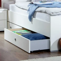 Wohnen Kindermöbel|Jugendzimmer Komplett*Jugendzimmermöbel Masculino in Weiß Set (sechsteilig)