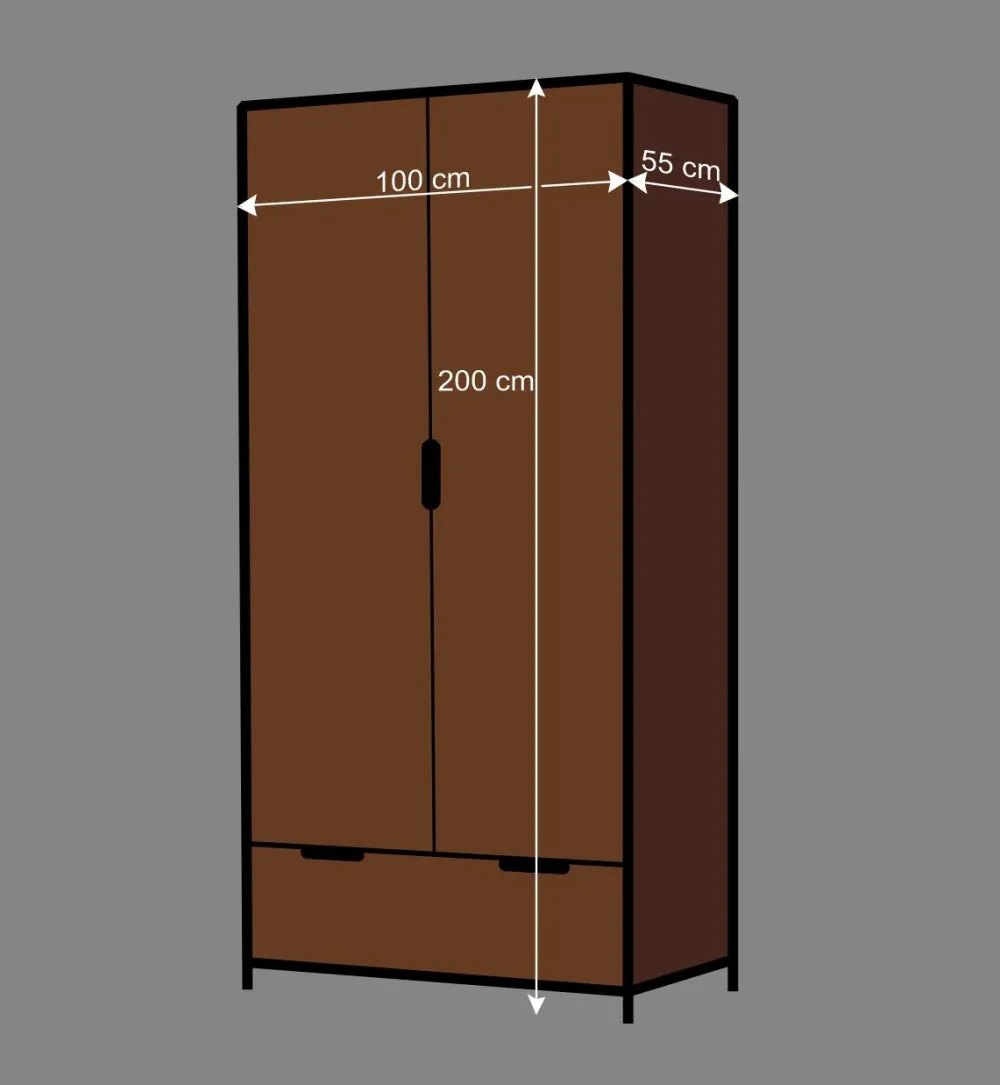 Wohnen Jugendzimmer Komplett*Jugendzimmermöbel Set Krefos aus Kiefer (vierteilig)