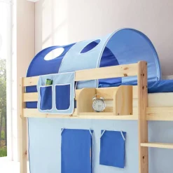 Wohnen Kinderbetten*Jungen Hochbett Docking mit Tunnel