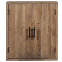 Wohnen Küchenschränke|Vintage Möbel*Küche Hängeschrank aus Kiefer Massivholz - Macsena