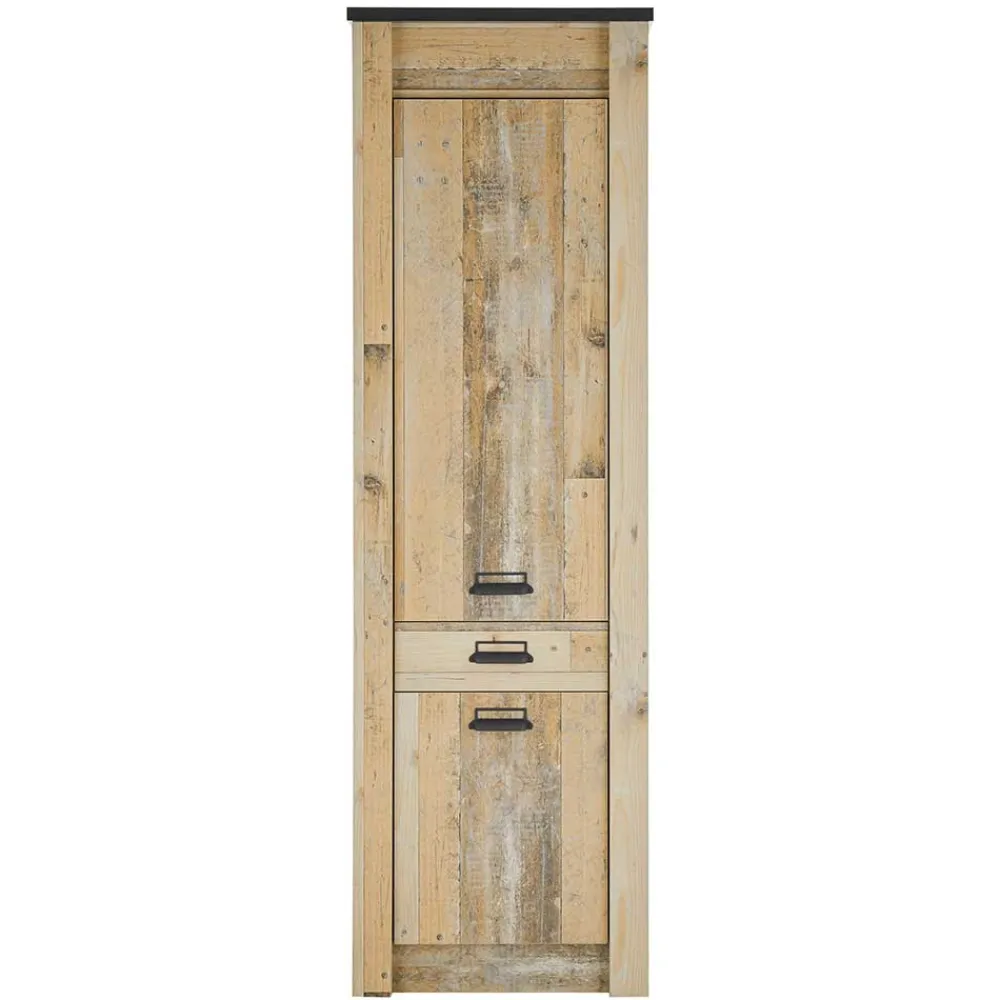 Wohnen Küche Hochschrank in verwitterter Holzoptik - Garisa