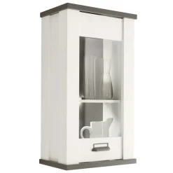 Wohnen Küchenschränke*Küche Oberschrank in Weiß & Anthrazit - Eture