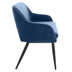 Wohnen Schwarze Möbel|Küchenbänke*Küchenbank in Blau mit Schwarz - Zarcon