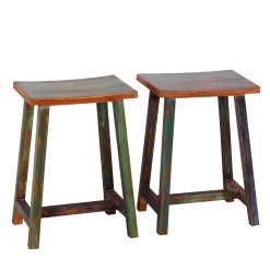 Wohnen Küchenbar ausklappbar im Shabby Chic - Jamaica (dreiteilig)