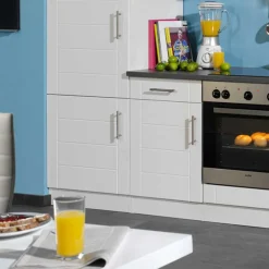 Wohnen Küchenblock Flemingo in Weiß (sechsteilig)