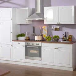 Wohnen Küchen-Block Light in Weiß (sechsteilig)