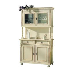 Wohnen Kommoden|Esszimmer-Vitrinen*Küchenbuffet Francis in Antikweiß