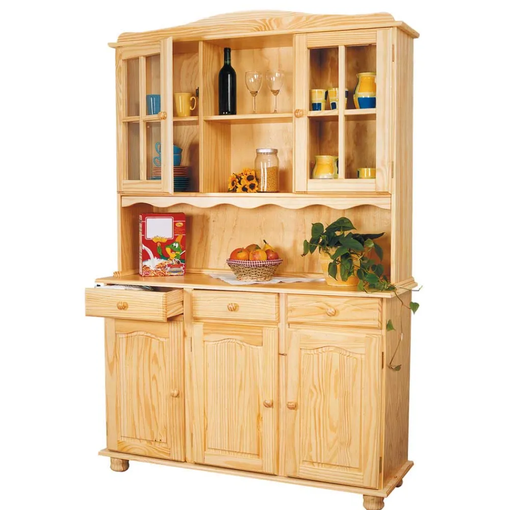 Wohnen Küchenbuffet Nabrosia aus Kiefer Massivholz