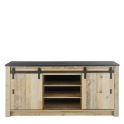 Wohnen Küchen-Einrichtung mit Insel Set - Garisa (siebenteilig)