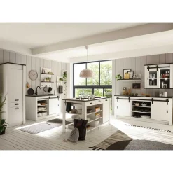 Wohnen Kücheneinrichtung mit Insel - Eture (siebenteilig)