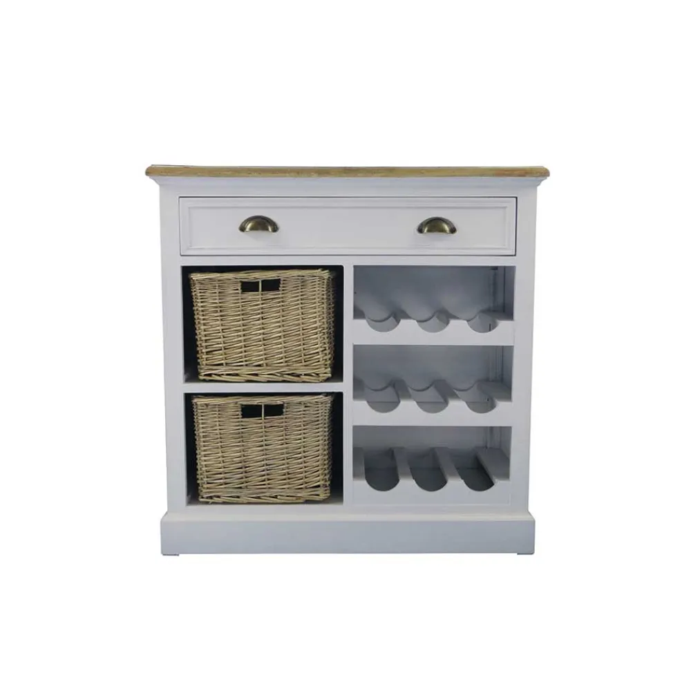 Wohnen Küchenkommode Cultures mit Flaschenregal