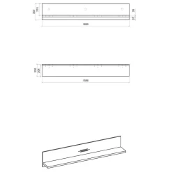 Wohnen Küche Komplett|Küchenzeilen*Küchenschränke & Regal in Altholz Optik - Garisa (vierteilig)