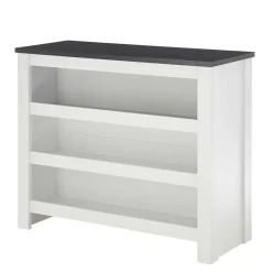 Wohnen Küchentheke in Weiß und Anthrazit - Eture