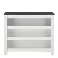 Wohnen Küchentheke in Weiß und Anthrazit - Eture