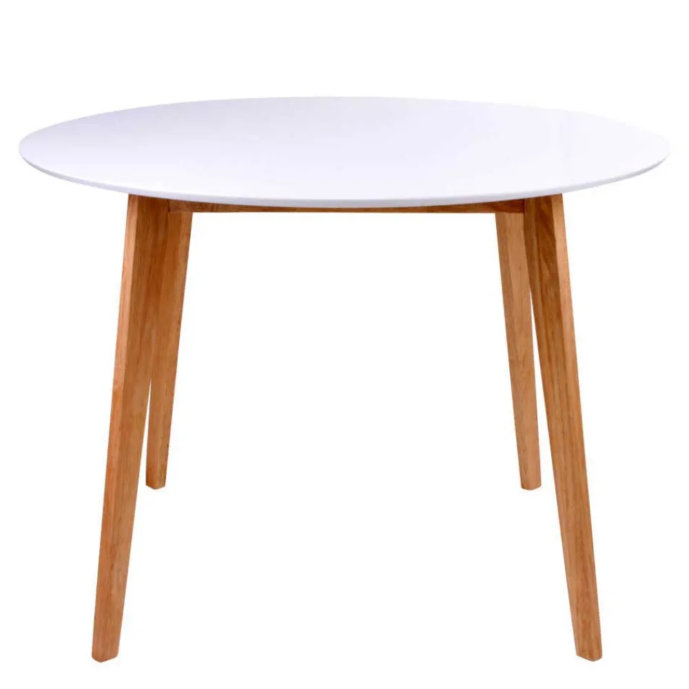 Wohnen Braune Möbel|Skandinavische Möbel*Küchentisch & vier Stühle Set - Yaniz (fünfteilig)