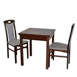 Wohnen Küchentisch & zwei Stühle als Set - Infernya (dreiteilig)
