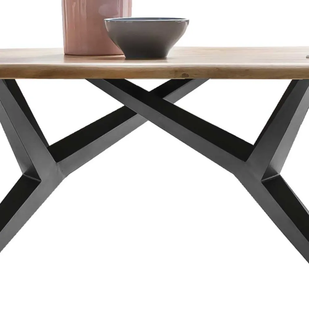 Wohnen Küchentische*Küchentisch aus Akazie & Eisen - Viorica