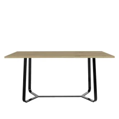 Wohnen Küchentisch in Holzoptik Wildeiche - Ofarello