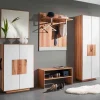 Wohnen Kernbuche Garderobenmöbel Kombi - Mandrey (fünfteilig)