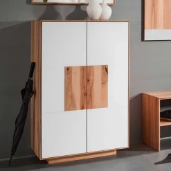 Wohnen Kernbuche Garderobenmöbel Kombi - Mandrey (fünfteilig)