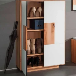 Wohnen Kernbuche Garderobenmöbel Kombi - Mandrey (fünfteilig)