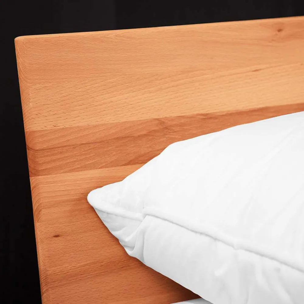 Wohnen Betten|Betten*Kernbuche Holzbett in Überlänge 210 cm - Junola I