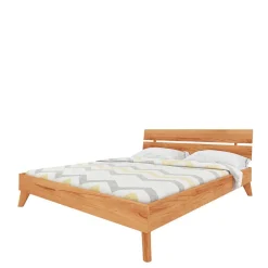 Wohnen Betten|Betten*Kernbuche Holzbett mit Überlänge 220 cm - Junola III