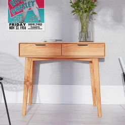 Wohnen Kernbuche Konsolentisch in 90 cm Länge - Junola