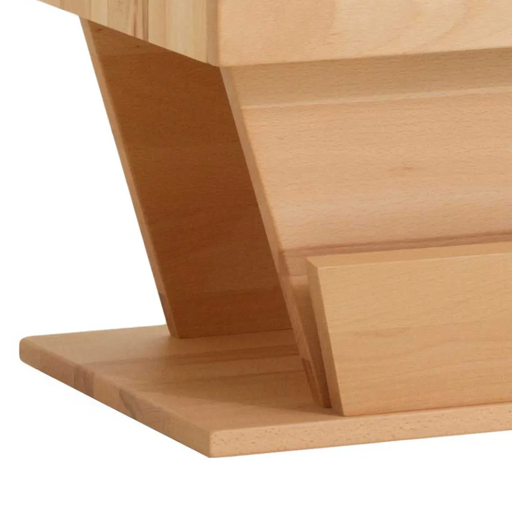 Wohnen Kernbuche Nachttisch Forest mit Zeitungsablage