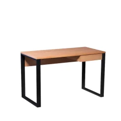 Wohnen Bürotische|Kinderschreibtische*Kernbuche Schreibtisch mit Schublade in Natur - Lephanta