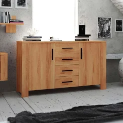 Wohnen Kernbuche Sideboard Mosniak aus massiv geölt