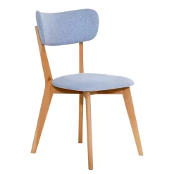 Wohnen Kernbuche Tischgruppe rund - Metauro (fünfteilig)