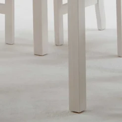 Wohnen Kiefer Esstisch Vironegras in Weiß