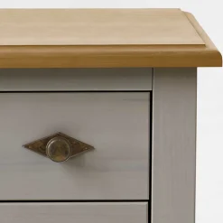 Wohnen Sideboards & Kommoden|Landhausmöbel*Kiefer Kommode Cempino in Grau