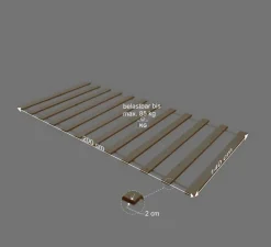 Wohnen Jugend-Lattenroste|Lattenroste*Kiefer Rollrost Oline massiv