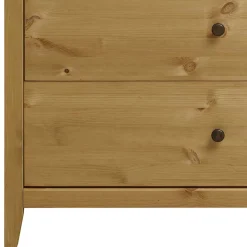 Wohnen Vitrinen|Wohnzimmer-Vitrinen*Kiefer Vitrinenschrank geölt & gebeizt - Jessma