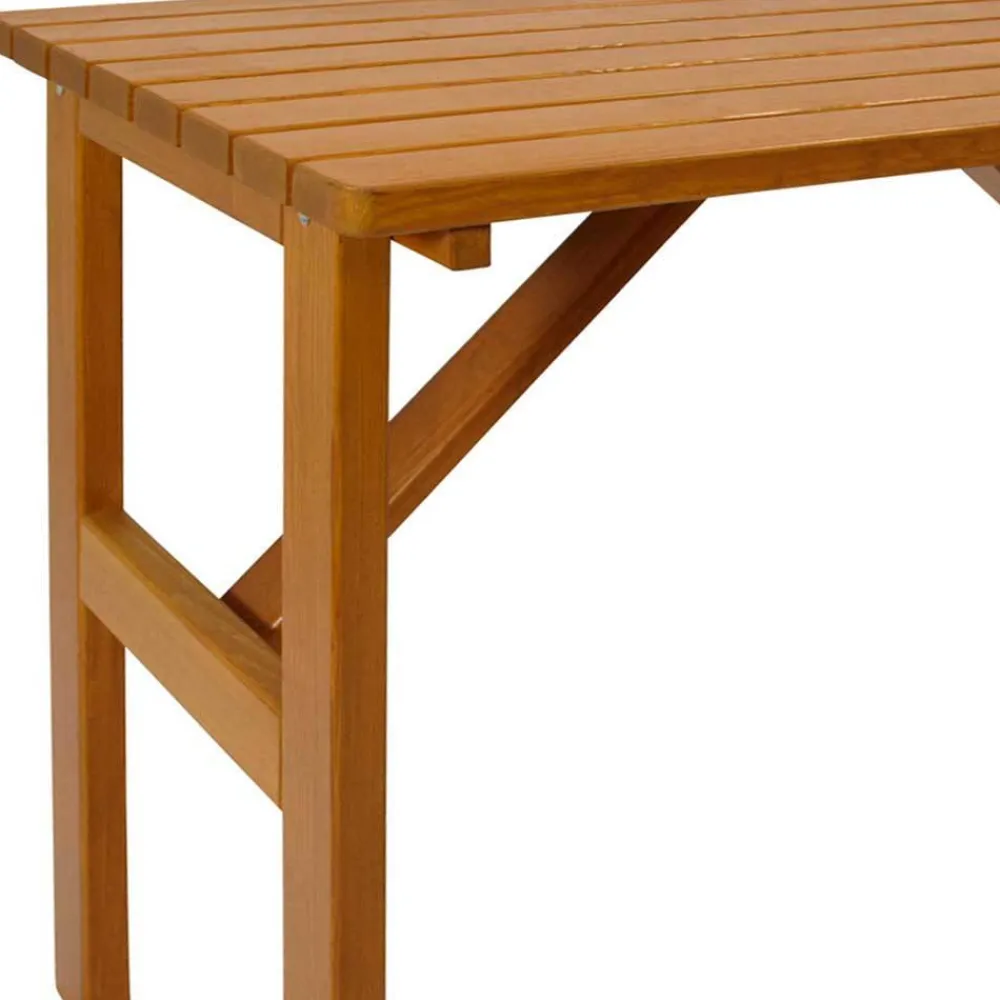 Wohnen Sitzgruppe|Balkonmöbel*Kiefernholz Bar Sitzgruppe Set - Malte (fünfteilig)