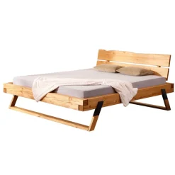 Wohnen Kiefernholz Bett auf Kufen - Kalastania