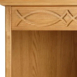 Wohnen Kiefernholz Standregal mit fünf Fächern - Goro