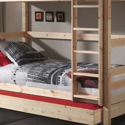 Wohnen Kinderbetten*Kiefernholz Stockbett mit Ausziehbett - Lulzima