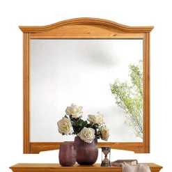 Wohnen Kiefernholz Wandspiegel im Landhaus Look - Vocoja